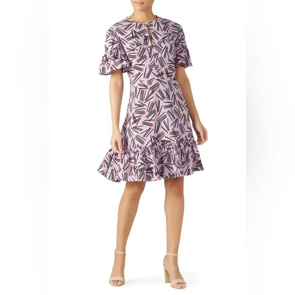 KATE SPADE Frozen Lilac Matches Dress - NJMUA391 - Sz 0 - Picture 4 of 15